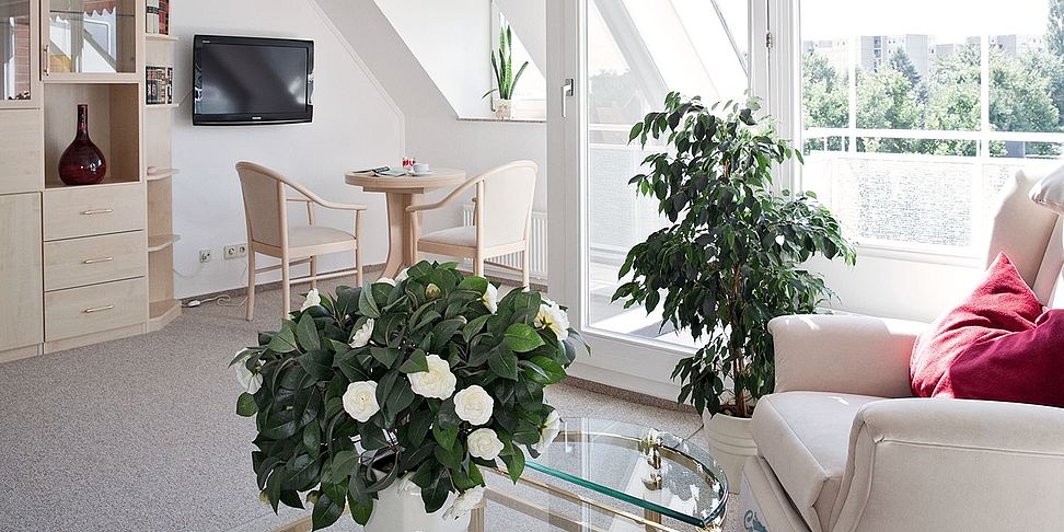 Das gemuetliche Gaesteappartement im betreuten Wohnen Hamburg