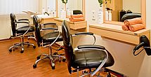 Der hauseigene Friseursalon im Pflegeheim Markkleeberg