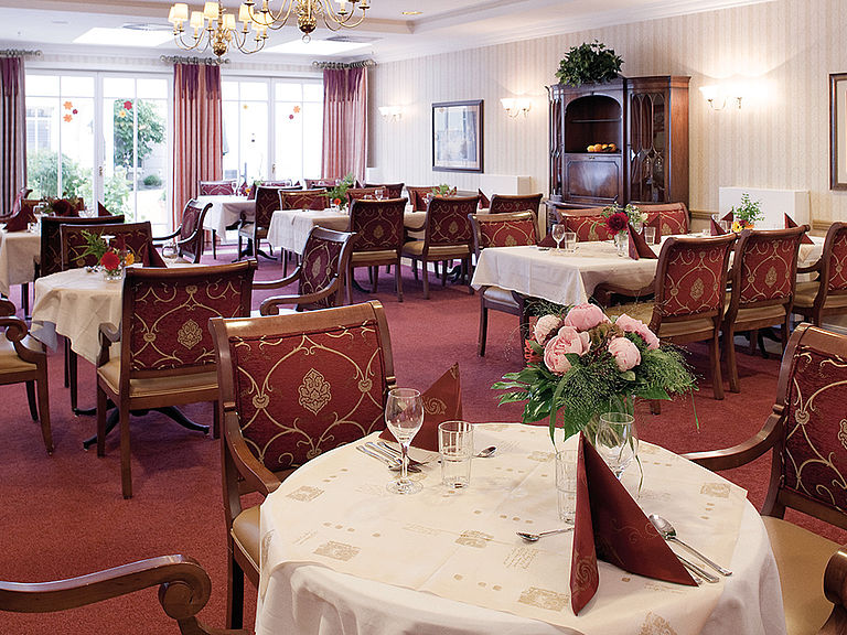 Das niveauvolle Restaurant im betreuten Wohnen Reinbek
