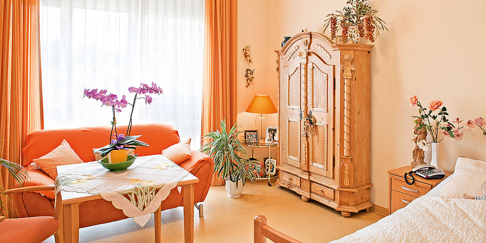 Pflegeheim Ampfing - Ihr schönes Zimmer im neuen Zuhause