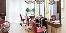 Der hauseigene Friseursalon im Pflegeheim Dachau