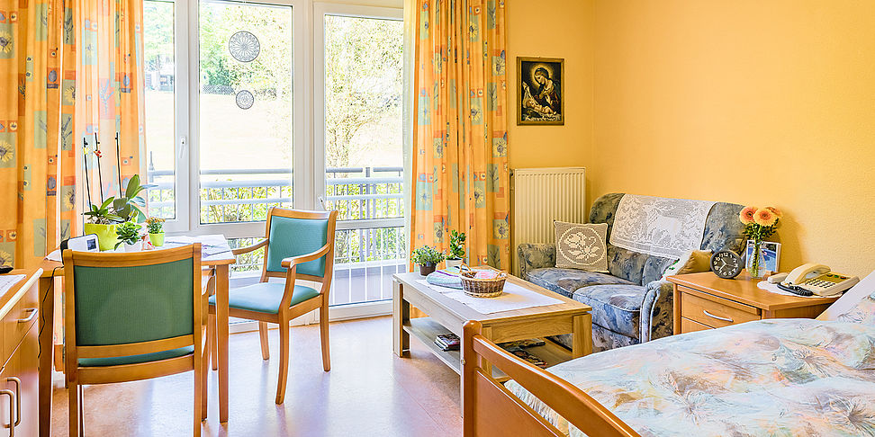 Pflegeheim Au - Ihr schönes Zimmer im neuen Zuhause
