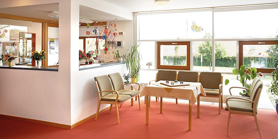 Das schoene Foyer im Pflegeheim Torgelow, Haus am Tanger