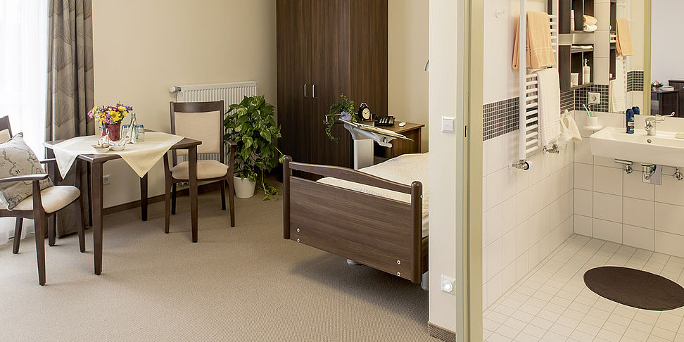 Pflegeheim Kriftel - Ihr schönes Zimmer im neuen Zuhause