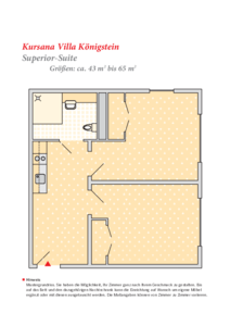 Superior-Suite ca. 43-65 qm