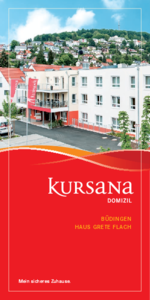 Flyer Kursana Domizil Büdingen