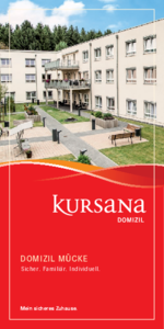 Flyer Kursana Domizil Mücke