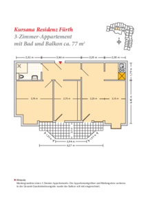 3 Zimmer (69 qm)