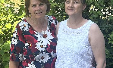 Ein eingespieltes Team: Ehrenamtlerin Roswitha Häder (links) und Anja Luther, Leiterin der sozialen Betreuung.