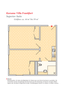 Superior-Suite ca. 44-59 qm