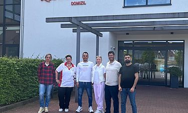 Die Auszubildenden sind ein Garant für die Zukunft des Kursana Domizils.