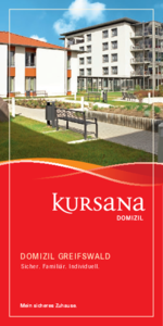 Flyer Kursana Domizil Greifswald