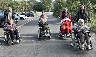 Gute Stimmung herrschte kürzlich bei der herbstlichen Einkaufstour.
