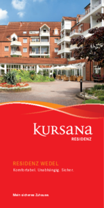 Flyer Kursana Residenz Wedel