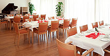Das einladende und stilvolle Restaurant im Pflegeheim Guetersloh