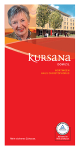 Flyer Kursana Domizil Nürtingen