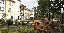 Das Pflegeheim Bad Muskau mit seinem idyllischen Garten